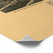 Glens Herfst NY 1884 Poster (Hoek)