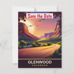 Glenwood Canyon, Colorado, Carte postale Voyage,