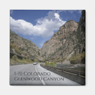 Glenwood Canyon Colorado I-70 Magnet Magneet