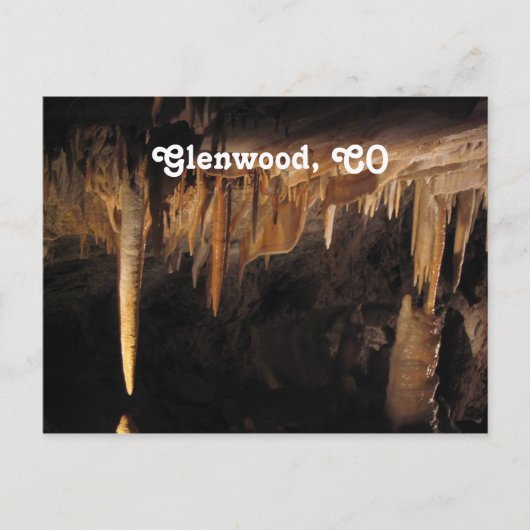 Glenwood Caverns Briefkaart (Voorkant)
