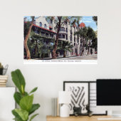 Glenwood Mission Inn, Riverside CA  Poster (Thuiskantoor)