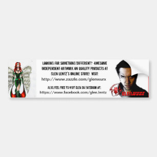 Glenwurx Promotion Bumpersticker