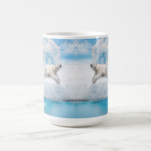 Gletsjer Beren Alaska - 15 oz. Mok (Center)