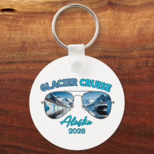 Gletsjer Cruise Alaska Schitterende Ijsbergen, Ber Sleutelhanger