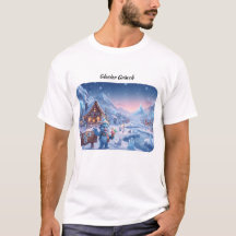 Gletsjer Grinch Land van Ijs Magische Winter T-Shi