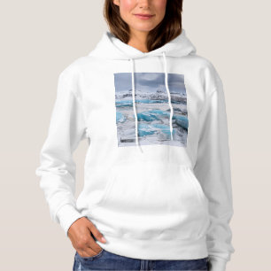Gletsjer ijs landschap, IJsland Hoodie