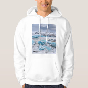 Gletsjer ijs landschap, IJsland Hoodie