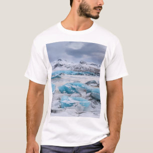 Gletsjer ijs landschap, IJsland T-shirt