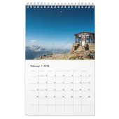 Gletsjer Montana Kalender (Feb 2026)