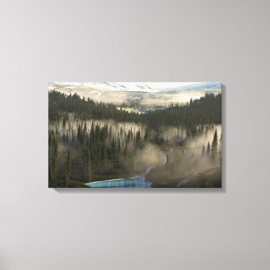 gletsjerdal canvas afdruk (Voorkant)