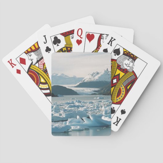 Gletsjerijsbergen Speelkaarten (Achterkant)