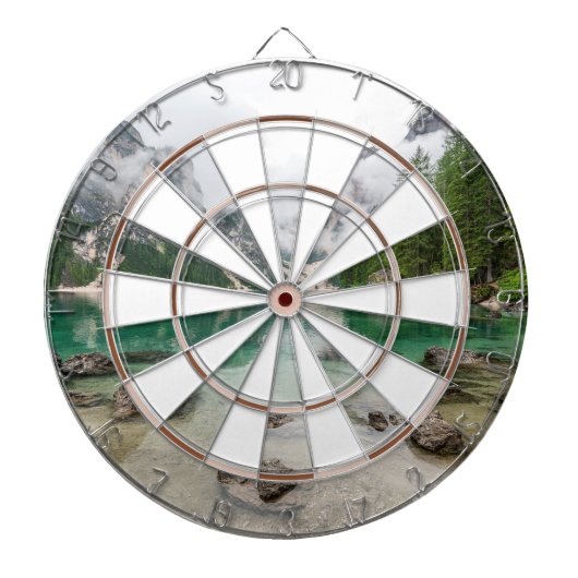 Gletsjermeer in de Rocky Mountains Dartbord (Voorkant)