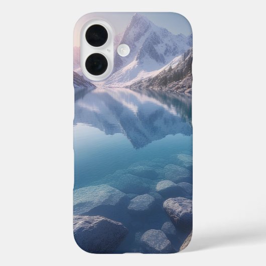 Gletsjerrand Kristalwateren Case-Mate iPhone Case (Achterkant)