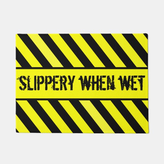 glibberig wanneer nat deurmat (Voorkant)