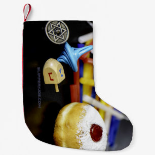 GlibberigeJoe Hanukka symbolische stilleven vakant Kleine Kerstsok