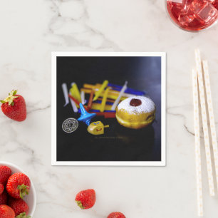 GlibberigeJoe Hanukka symbolische stilleven vakant Servet