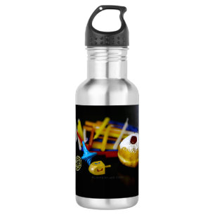GlibberigeJoe Hanukka symbolische stilleven vakant Waterfles