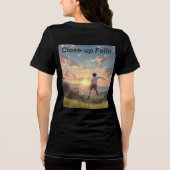 Glide Dreamscape Women’s Tee Tri-Blend Shirt (Achterkant)