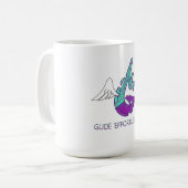 Glide sans effort chic mug (Devant gauche)