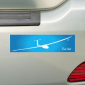 Glider Bumpersticker (Op auto)