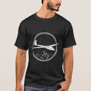 Glider Flight Pilot   Gliding Hobby Gift Ideeën T-shirt