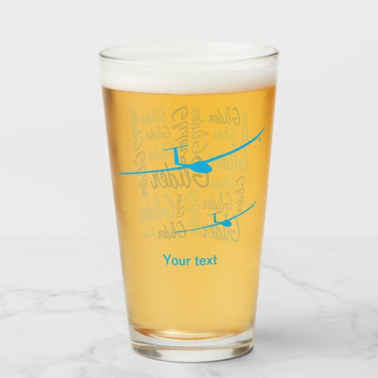 Glider Glas (Voorkant gevuld)