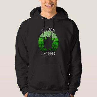 Glider Legend Retro Zonsondergang Suikereekhoorn A Hoodie