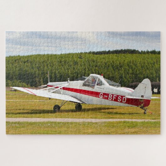 Glider tug tow plane, Scotland Legpuzzel (Horizontaal)