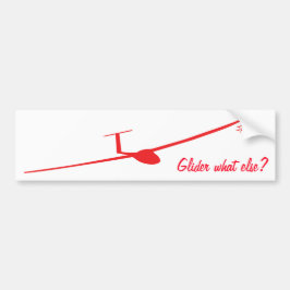 Glider - Wat nog meer? Bumpersticker