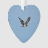 Gliding Osprey Ornament (voorkant)