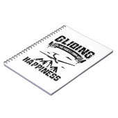 Glijdende piloten | Dierlijke glijders Glide Gift Notitieboek (Linkerzijde)