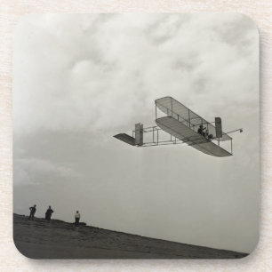 Glijder Testvlucht Luchtvaart Wright Brothers Bier Onderzetter