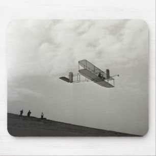 Glijder Testvlucht Luchtvaart Wright Brothers Muismat