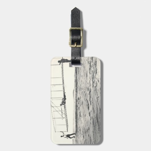 Glijstertests van de juiste broers bagagelabel (Voorkant verticaal)