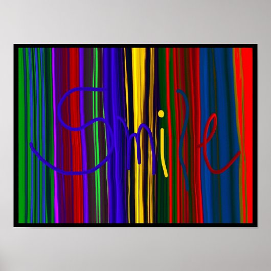 Glimlach ~ Afdrukken / Poster (Voorkant)