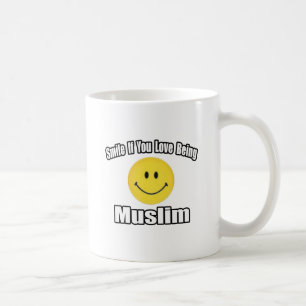 Glimlach als je van moslim houdt koffiemok