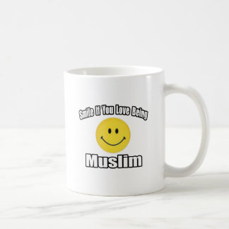 Glimlach als je van moslim houdt koffiemok