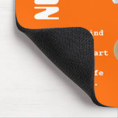 glimlach Daisy Nurse Appreciation Gift Muismat (Hoek)