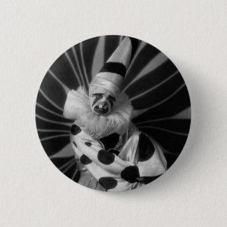 glimlach, de gelukkigste clown ronde button 5,7 cm