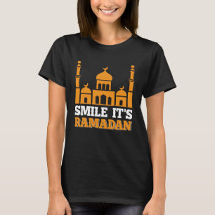 glimlach de ramadan allah religie moskee moslim ko t-shirt