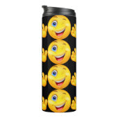 glimlach en glimlach thermosbeker (Geroteerd rechts)