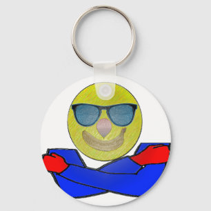 Glimlach en knuffels sleutelhanger