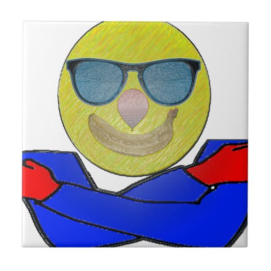 Glimlach en knuffels tegeltje (Voorkant)