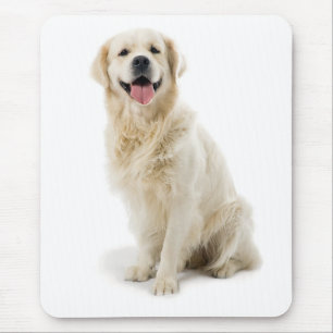 Glimlach Golden Retriever Puppy Mousepad Muismat