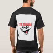 Glimlach 😊 Het is Sunnah 🌙 | T-shirt van de Isla (Achterkant)