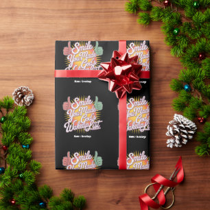 Glimlach! Je hebt Gods Wake-up List opbeurend ontw Cadeaupapier