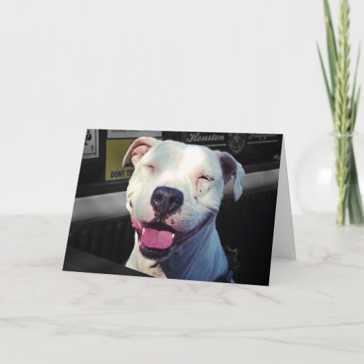 Glimlach Kaart (Voorkant)