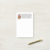 Glimlach Post-it® Notes (Op bureau)