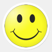 Glimlach Sticker (Voorkant)