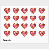 GLIMLACH STICKER HART (Vel)